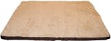 Brinkmann Pet Fleece and Nylon Orthopedic Pet Bed, 30-Inch-by-40-Inch, Brown