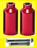 Tilt Park Pegs Kit Includes Front And Rear Axle RED