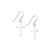 Jewelry : Sterling Silver Cross Dangle Earrings