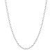 Kooljewelry Sterling Silver 1.3 mm Open Cable Chain Necklace (14, 16, 18, 20, 22, 24, 30 or 36 inch)