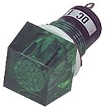 12V GREEN INDICATOR LAMP