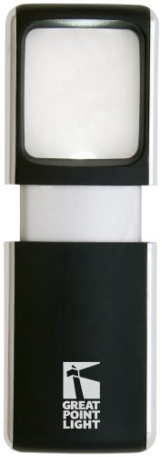 More of Lightwedge Lighted Pocket Magnifier, Black More of Lightwedge Lighted Pocket Magnifier, Black