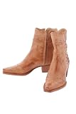 Charlie 1 Horse 'I4905' Western Ankle Boots Womens - Ceramic