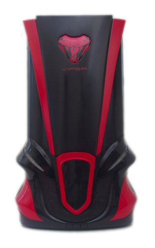Atx Case Viper Red Wo/ps By Xg LCD Display Fan Speed with o Power Sp