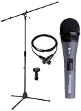 Sennheiser ePack 815S Dynamic Microphone with Tripod Boom Stand and Cable