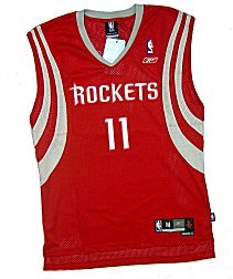 Houston Rockets Yao Ming Swingman Adult Team Color Jersey, Size= XX-Large