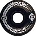 Kryptonics Classic 80a 70mm [Black] Longboard Wheels (Set of 4)