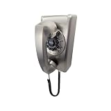 Crosley Dreyfuss 500 Wall Phone CR57-Brushed Chrome