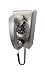 Electronics : Crosley Dreyfuss 500 Wall Phone CR57-Brushed Chrome