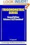 Trigonometric Series (Cambridge Mathematical Library) (v. 1 & 2)