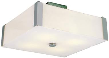 Trans Globe Lighting 3091 PC 5-Light Semi Flush Ceiling Light, Polished Chrome