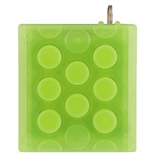 Mugen Pop Pop Bubble Wrap Lime Green Keychain