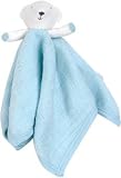 Organic Security Bear Blanket - Ice Blue
