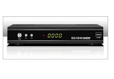 Venton HD100CT-Combo Digitaler Satelliten-Receiver (CI-Schacht, Conax-Kartenleser, HDMI, USB 2.0, Upscaler 1080i, Scart-Anschluss)