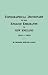 Topographical Dictionary of 2885 English Emigrants to New England, 1620-1650