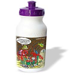 Londons Times Funny Relationships Cartoons - Shellfish Mate - Water Bottles