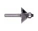 Milwaukee 1-3/4" x 2-3/16" x 1/2" Shank Chamfer Router Bit - 48-23-7240
