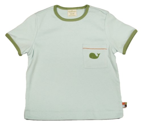 loud + proud 122 Unisex - Baby Babybekleidung/ Shirts, Gr. 62/68, Blau (Eisblau ) Preisvergleich