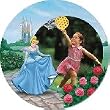 Custom Photo Plate - Cinderella Photo Plate - Customize Your Cinderella Plate With Your Favorite Photo