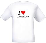 I LOVE CAMEROON - Country-series - White T-shirt