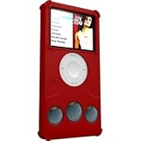 New Red Silicone Case & Speaker for iPod Nano 3Gen