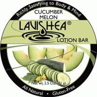 Cucumber Melon Lavishea Lotion Bar 1.25 Ounces Lavishea 125L-ML125
