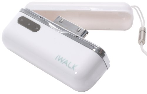 プロテック iWALK モバイルバッテリー for iPhone&iPod PIB-800WH ホワイト  【iPhone 3G,3GS/iPod nano 5G】