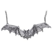 Gothic Bat Necklace By Alchemy Gothic