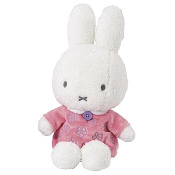 Childrens Toyshop  Toys : Medium Miffy - Pink with removable dress