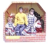 Dollhouse Miniature Traditional Dollhouse Family