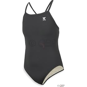TYR Ladies Diamondback Swimsuit Black 38