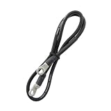 Accel 1842 Black 4-Gauge 3' Long Silicone Battery Cable Eyelet by Accel