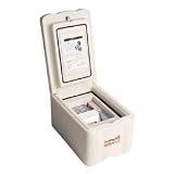Fire King International, Inc. Media Vault, w/ Privacy Key, 15-1/4'x12-1/8'x13-9/16', Cream FIRMV1000