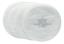 AO Safety Replacement Filters for Woodworker's Respirator, 4-Pack #95191