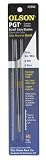 Olson PG45902 Scroll Saw Blade - 8 TPI [#9rg] 0.048 wide x 0.018 thick x 5 long - Precision Ground Skip/Reverse Tooth - Plain End