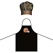 Cleveland Browns NFL Barbeque Apron and Chef's Hat