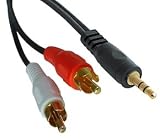 Lindy Premium - Audio cable - mini-phone stereo 3.5 mm (M) - RCA (M) - 33 ft