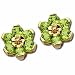 14kt Yellow Gold Floral Peridot Earrings