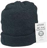 U.S. Navy Wool Watch Cap, Black