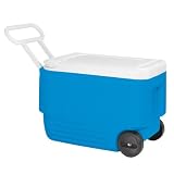Igloo Wheelie Cool cooler - Blue (38-qt.)