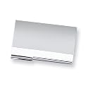 Nickel-plated Plain Business Card Case