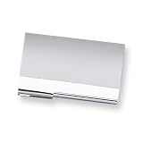 Office Products : Nickel-plated Plain Business Card Case