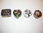 Cloisonne Pill Boxes - Medium, Set of 4