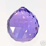 Buy light fixtures for Cheap light fixtures 40mm Vintage Crystal Purple Feng Shui Ball light fixtures