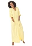 Dreams and Company Plus Size Petite long robe