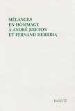 Revue Editions Dalloz - Sirey  / Mélanges en hommage à André Breton et Fernand Derrida