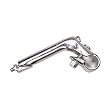 Wald Steel Stem, Quill, .833 x 11" Tall, 25.4mm , Chrome