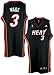Dwyane Wade Miami Heat NBA Swingman Adult Road Jersey - XL