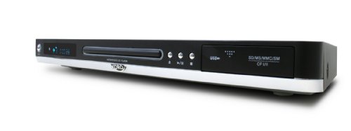 Xoro HSD 8430 MPEG4 Multiregion DVD-Player (Upscaling 1080i, CD-Ripping, USB, Speicherkartenleser, HDMI) schwarz
