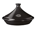 Emile Henry, Flame, Fondue Set, Black, 22cm